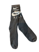 Meia Nike Air Sport Cano Alto Preto - Pronta Entrega