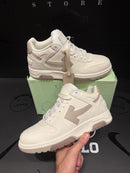 Tênis Off-White Out of Office 'White Beige’ - Pronta Entrega
