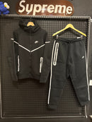 Conjunto Nike Tech Fleece Black Refletivo - Pronta Entrega