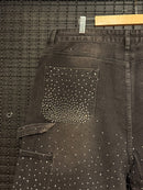 Short Jeans Purple Brand Brilliant Lights - Pronta Entrega
