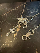 Corrente para Calça Calça Chrome Hearts Pingete Estrela  Aço inoxidável - Pronta entrega