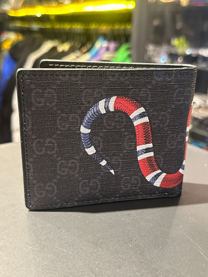 Carteira Gucci Snake Black - Pronta Entrega