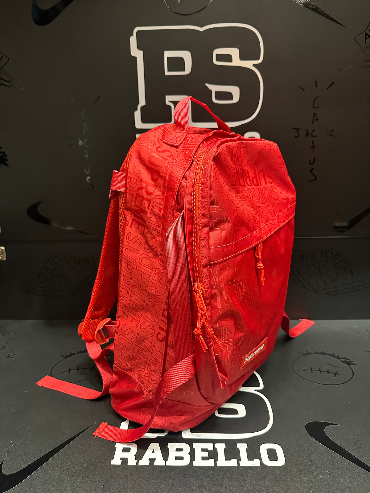 バッグ Supreme 19SS backpack cordura red Mochila Supreme 19SS BackPack Vermelha Red - Pronta Entrega