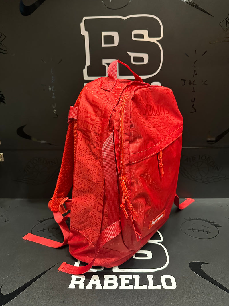 Mochila Supreme 19SS BackPack Vermelha Red  - Pronta Entrega