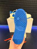 Tênis Nike Air Jordan 1 Low Travis Scott Fragment Military Blue - Pronta Entrega