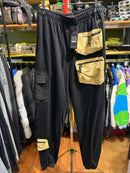 Calça Moletom Travis Scott Cactus Jack NRG AG Utility Preto - Pronta Entrega