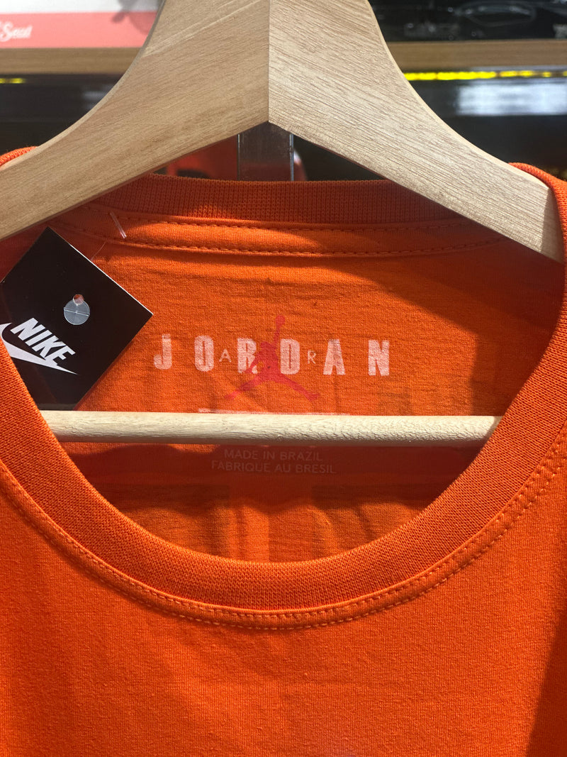Camisa Nike Air Jordan Laranja - Pronta Entrega