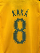 Camiseta Nike Retrô Seleção Brasileira Amarela 2006 Kaká