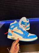 Tênis Off-White x Air Jordan 1 High UNC - Pronta Entrega