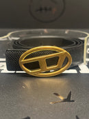 Cinto Feminino Diesel Fivela Gold 100 CM  - Pronta Entrega