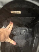 Mochila Essentials Couro Preto  - Pronta Entrega