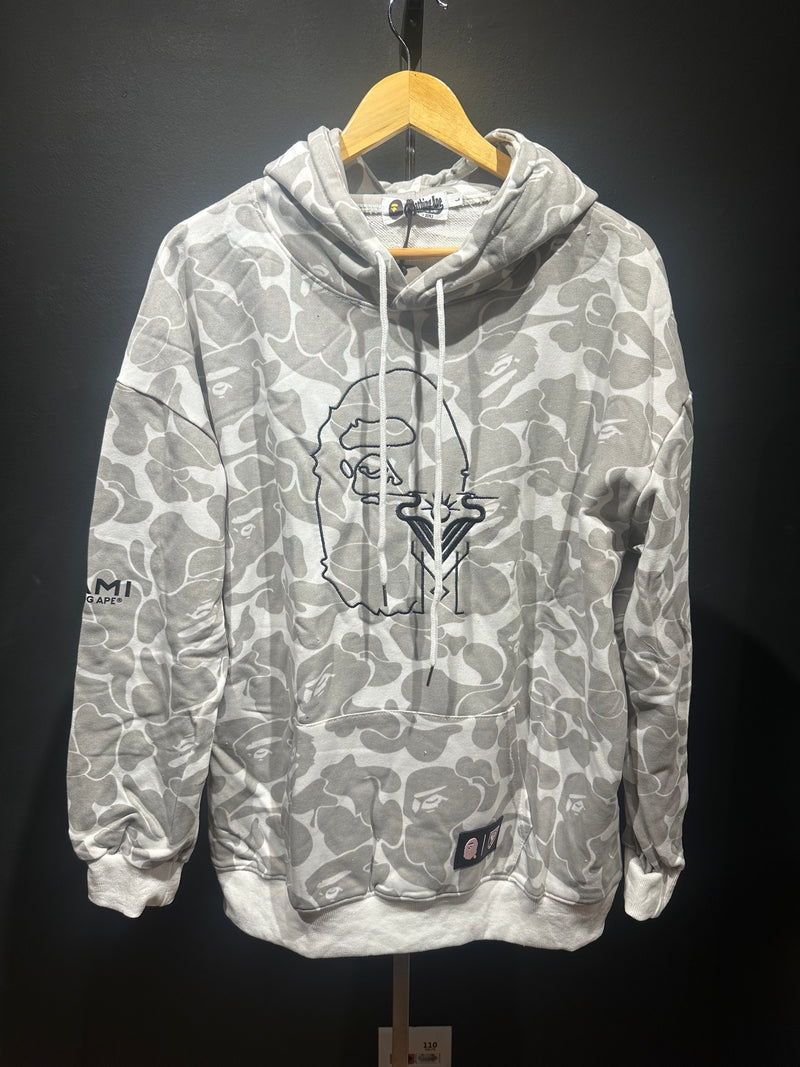 Moletom BAPE X Inter Miami FC White - Pronta Entrega