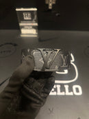 Cinto Louis Vuitton Initiales 115 CM Preto Matte Monogram Eclipse - Pronta Entrega