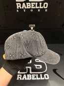 Boné Louis Vuitton Jeans Aba Curva - Pronta Entrega