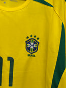 Camiseta Nike Retrô Seleção Brasileira 2002 Ronaldinho