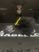 Boné Balenciaga Preto Print Aba Curva - Pronta Entrega