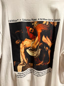 Camiseta OFF WHITE 2023 Line Color  Branco - Pronta Entrega