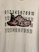 Camiseta Maison Margiela Shoe 0-20 - Pronta Entrega