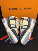 Tênis Louis Vuitton LV Trainer Triple Blue - Pronta Entrega