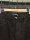Calça Jeans Louis Vuitton Monogram Black - Pronta Entrega