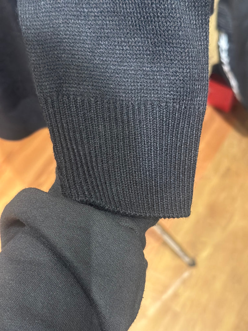 Suéter Tommy Hilfiger Preto/Branco/Vermelho - Pronta Entrega