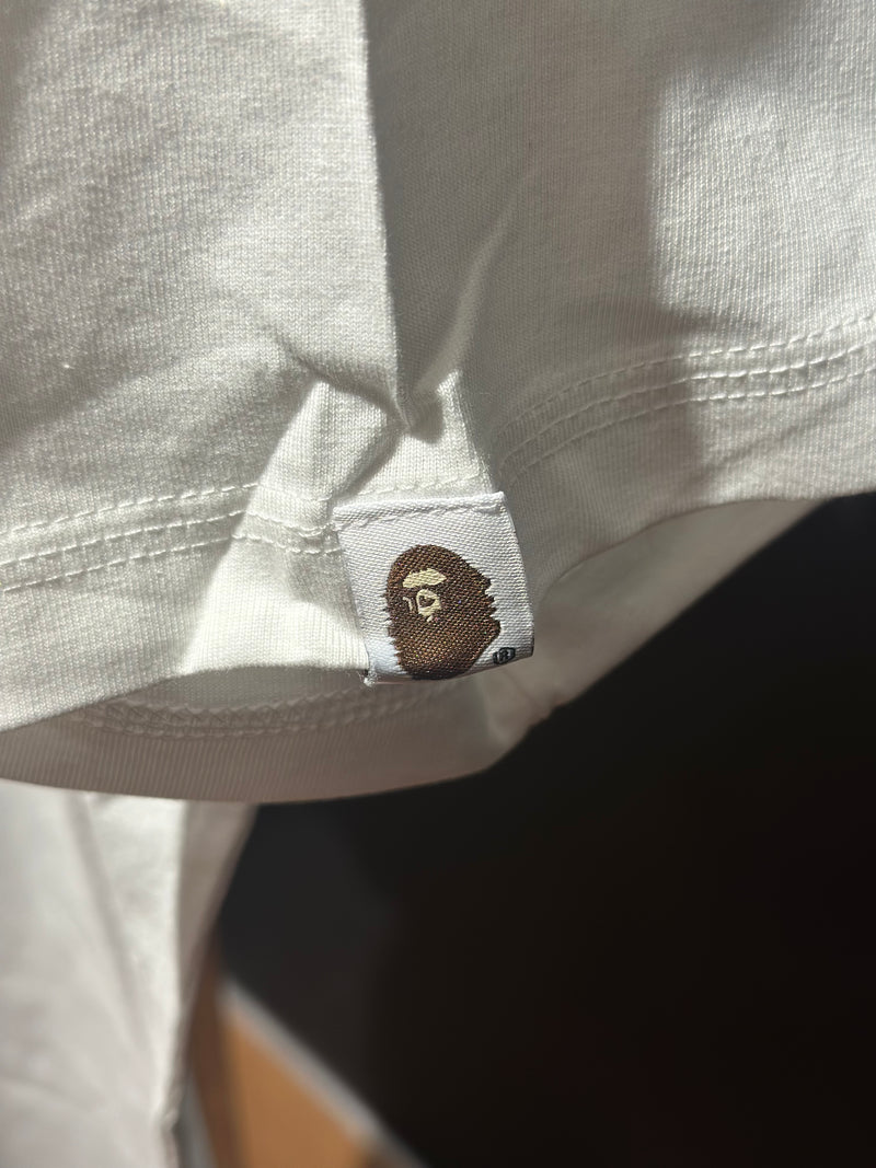 Camiseta BAPE A Bathing Ape Japan Branca - Pronta Entregar