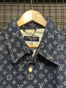 Camiseta Louis Vuitton Monogram Blue - Pronta Entrega