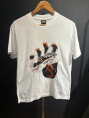 Camiseta Corteiz Blade Tee Branca - Pronta Entrega