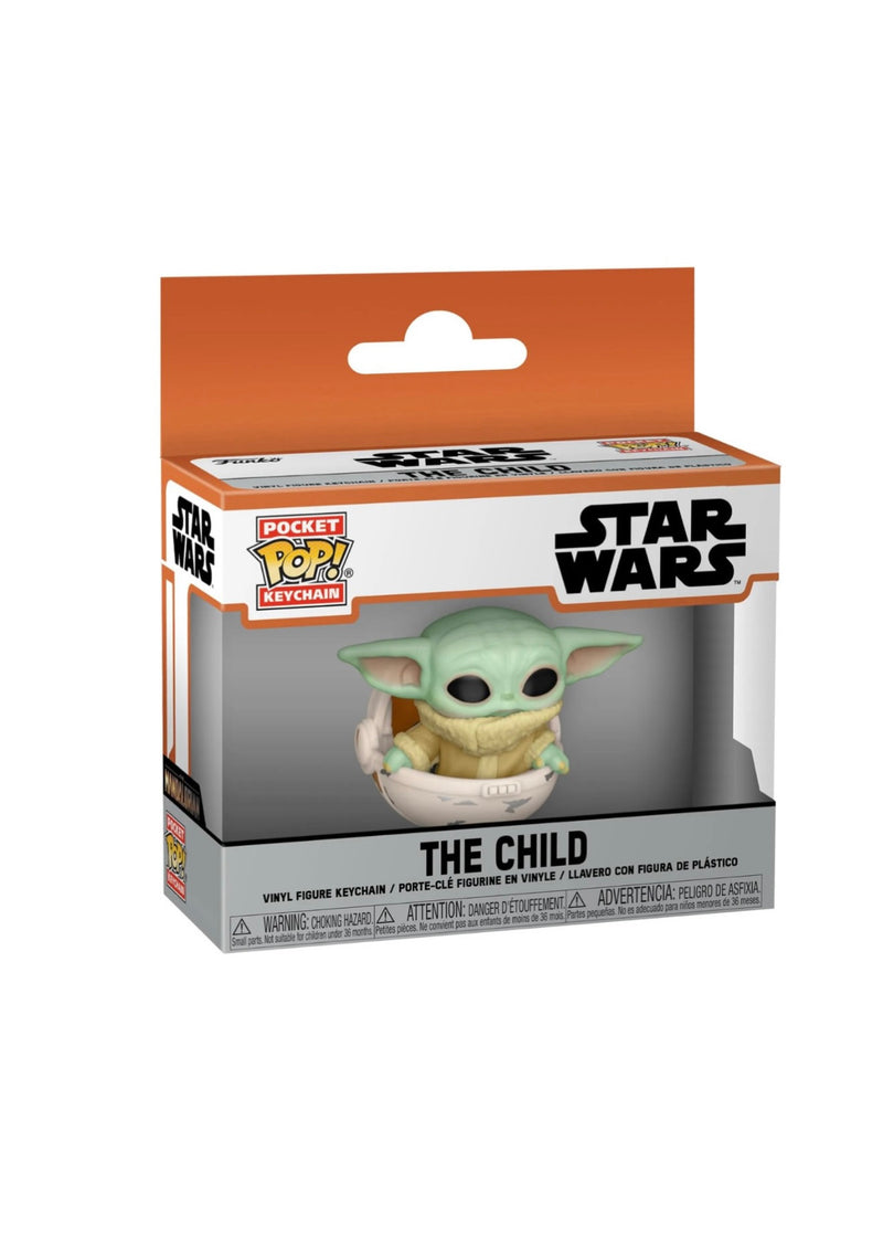 Chaveiro Funko Pop #2 Grogu Baby Yoda The Child: O Mandaloriano The Mandalorian Star Wars - Pronta Entrega