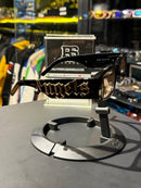 Óculos Palm Angels Logo Alto Relevo Armação Preto Lente Fume - Pronta Entrega