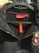 Jaqueta Supreme Pullover Half Zip Milano Preta - Pronta Entrega