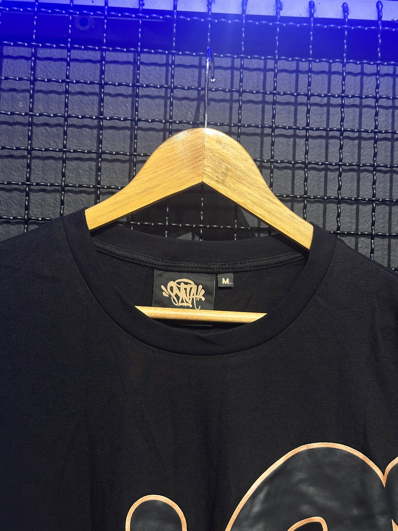 Conjunto Syna Camiseta + Short Black/Rose - Pronta Entrega