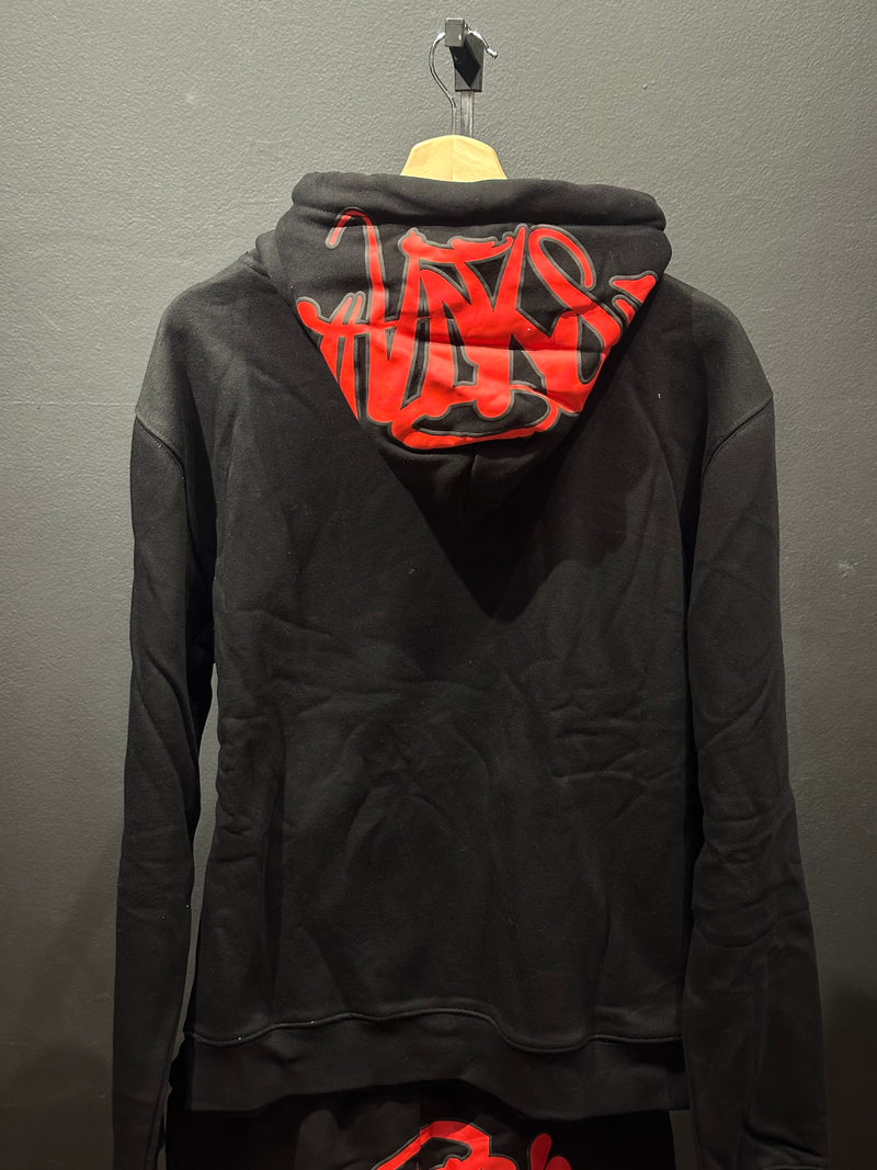Conjunto Syna Moletom “Forgives Me” Black - Pronta Entrega