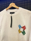 Camiseta Amiri Kids Branca - Pronta Entrega
