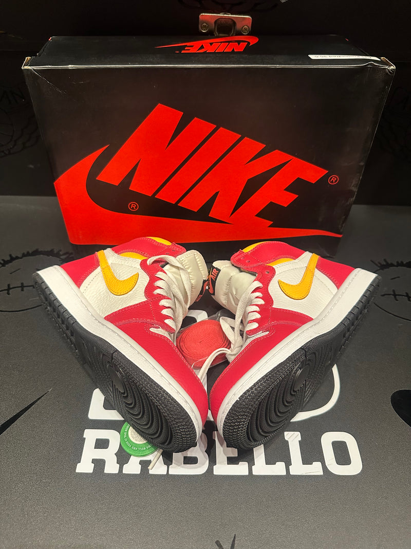 Tênis Nike Air Jordan 1 High OG Light Fusion Red - Pronta Entrega
