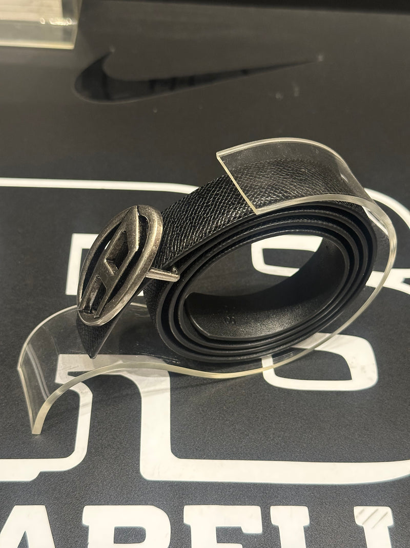 Cinto Feminino Diesel Fivela Silver 100 CM  - Pronta Entrega