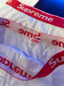 Supreme Pack Cueca Boxer 2 Peças Branca - Pronta Entrega