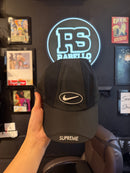 Boné Supreme x Nike Running Black - Pronta entrega