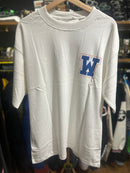 Camiseta Off-White Wizard Bege Oversize - Pronta Entrega