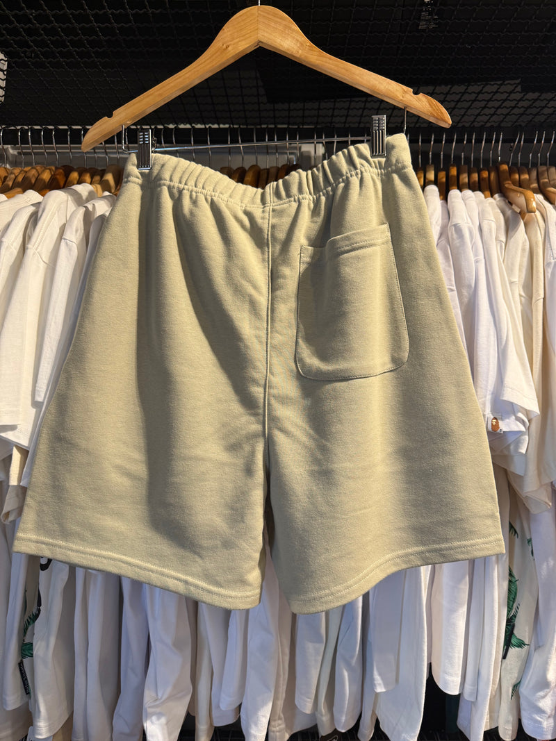 Short Essentials Moletinho Creme - Pronta Entrega