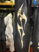 Calça Hellstar Moletom Destonado Preto - Pronta Entrega