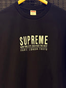 Camiseta SUPREME “Fuck The Rest” Black - Pronta Entrega