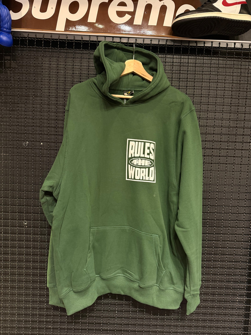 Moletom Corteiz “Rules The World” Green - Pronta Entrega