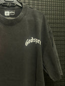 Camiseta Godspeed Liberty Statue Black/Orange - Pronta Entrega