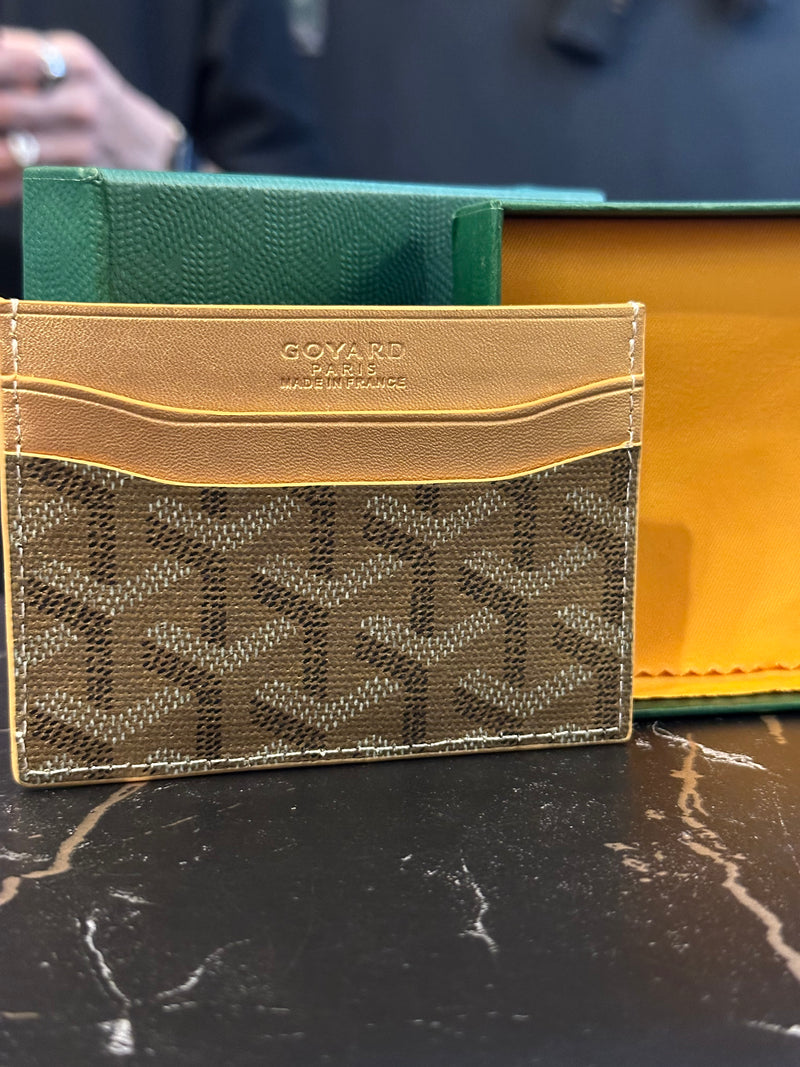 Carteira Goyard Dourada - Pronta Entrega