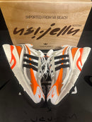 Tênis Adidas Adistar Jellyfish Pharrell Williams Focus Olive/Orange - Pronta Entrega