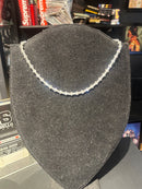 Corrente Riviera Estelar Cravejada Em Zicornia Cubica Prata 50 CM - Pronta Entrega