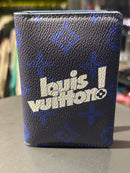Carteira Louis Vuitton Pocket Organizer Blue - Pronta Entrega