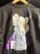 Camiseta KAWS Oversized Preta - Pronta Entrega