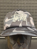 Boné Stussy x Bape Camo Grey - Pronta Entrega